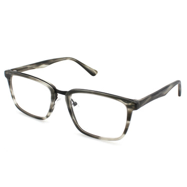 Men Urban Eyeglasses: Wright -Grey - SpecSMART Eye Clinic (Diagonal View)